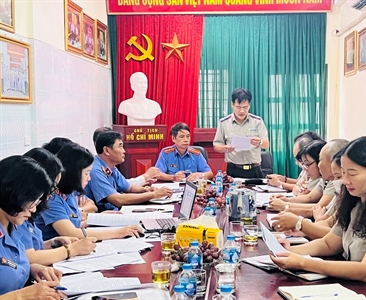 Viện KSND quận Bắc Từ Liêm phối hợp cùng Phòng 11 - Viện KSND thành phố Hà...